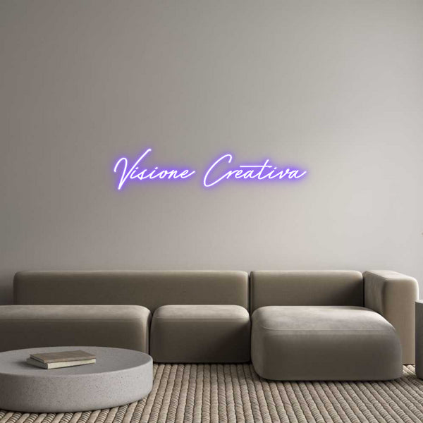 Neon personalizzato: Visione Creat...