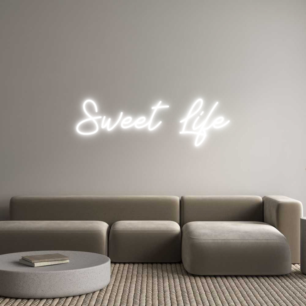 Neon personalizzato: Sweet Life