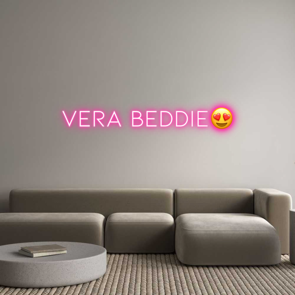 Neon personalizzato: Vera beddie😍