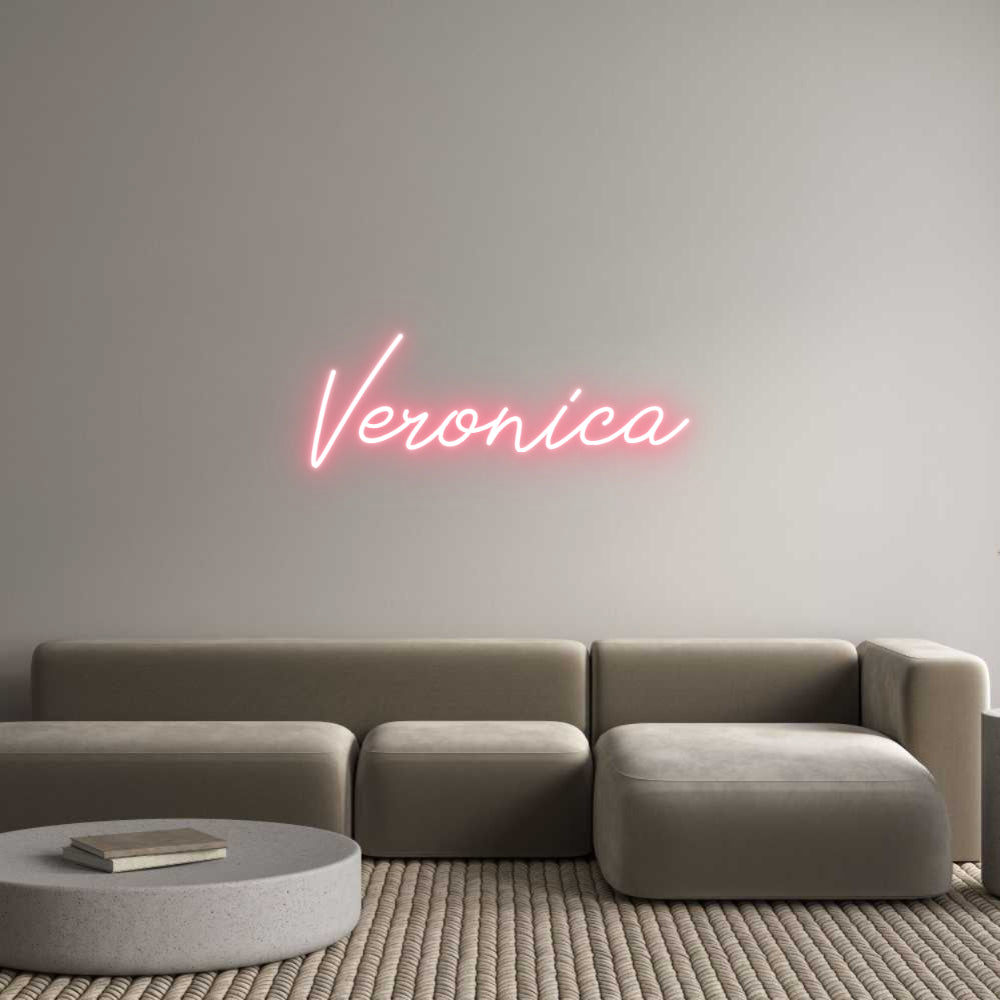 Neon personalizzato: Veronica