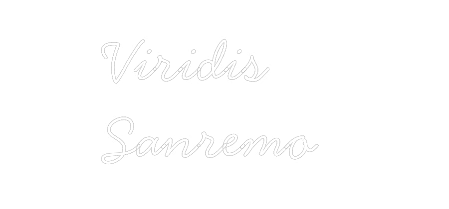 Neon personalizzato: 
Viridis
Sa...