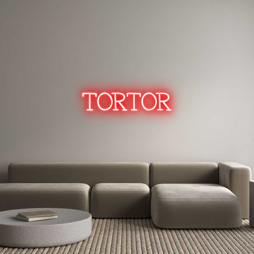 Neon personalizzato: TORTOR