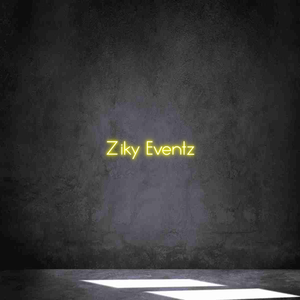 Neon personalizzato: Ziky Eventz