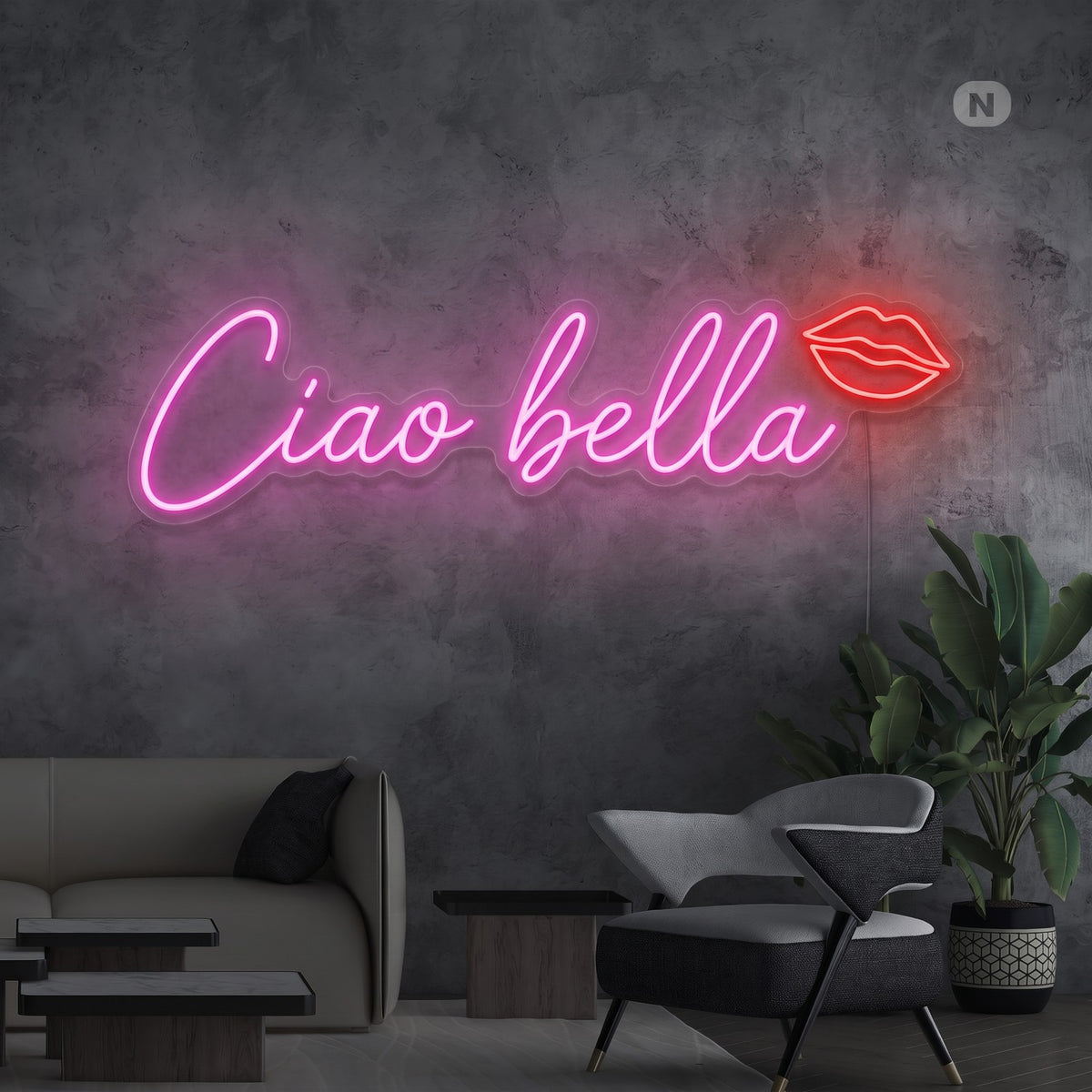 Toilet neon sign