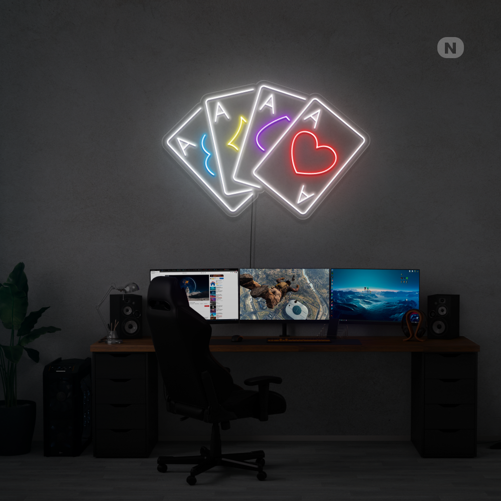 Toilet neon sign