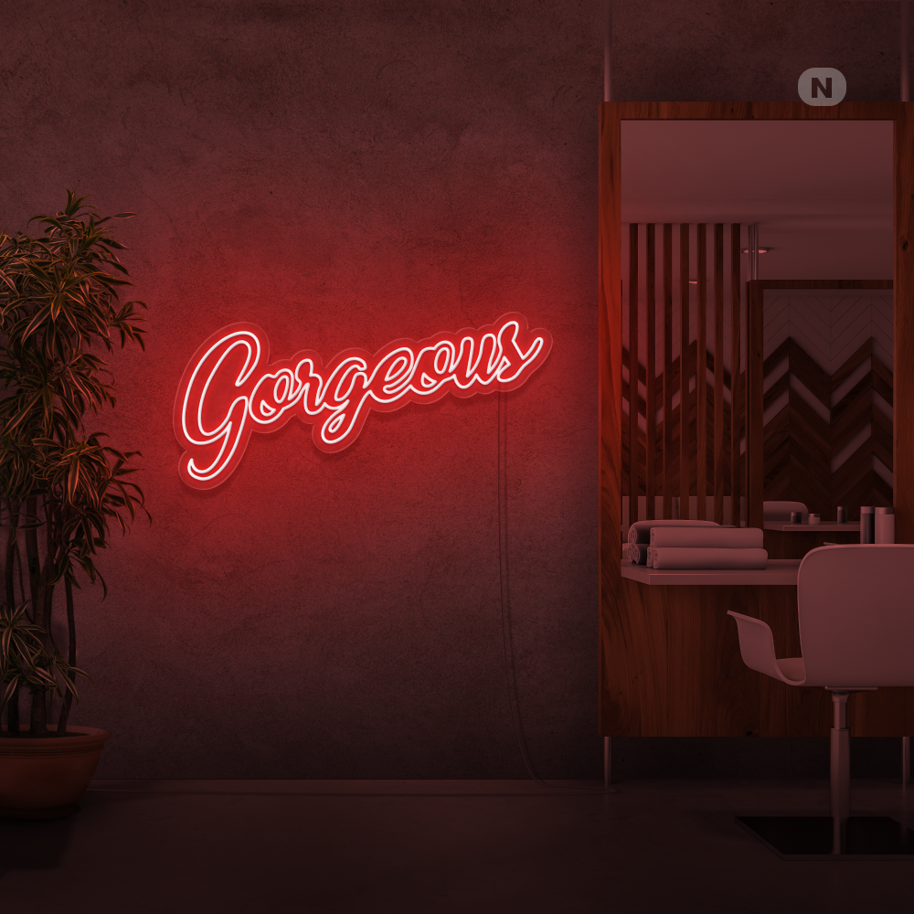 Toilet neon sign