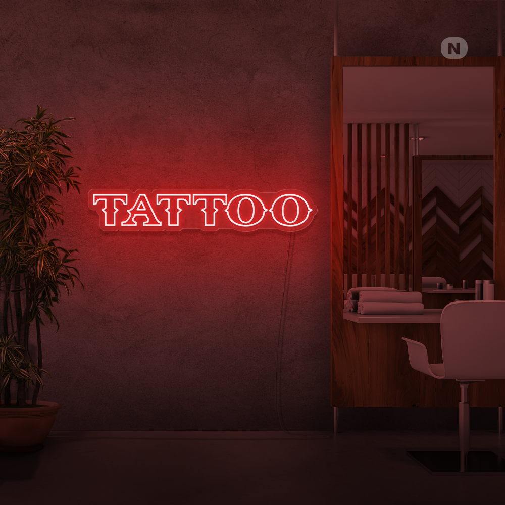 Toilet neon sign