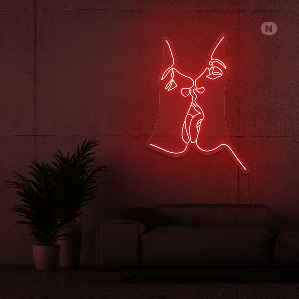 Toilet neon sign