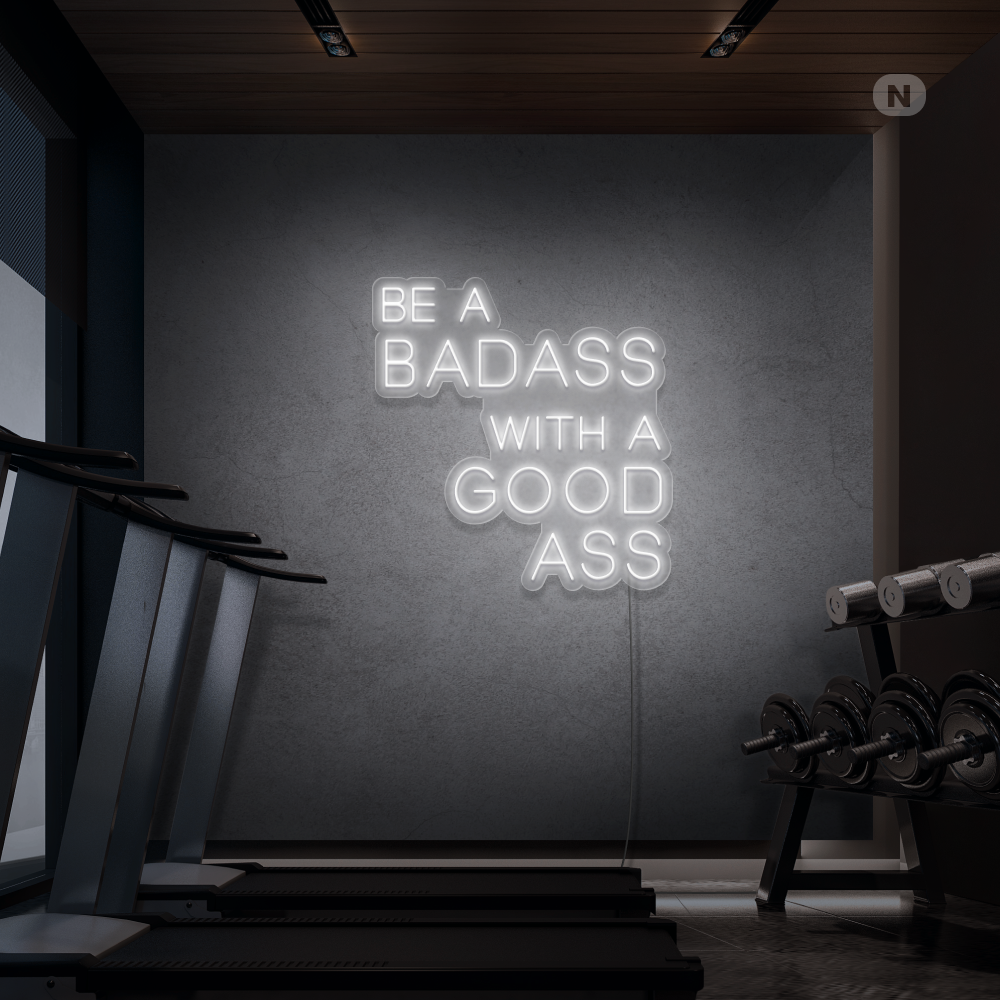 Insegna al neon Gym Quote