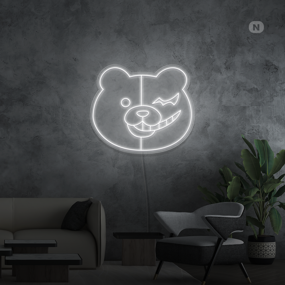 Insegna al neon Orso selvatico
