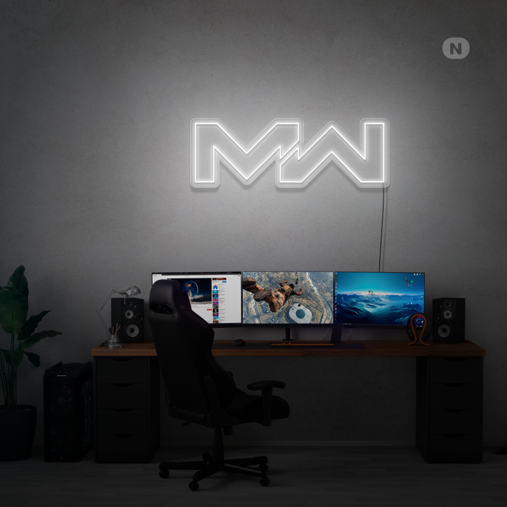 Insegna al neon MW