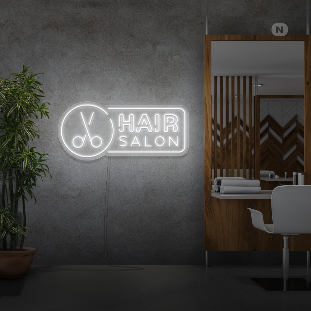 Insegna al neon Hair Salon