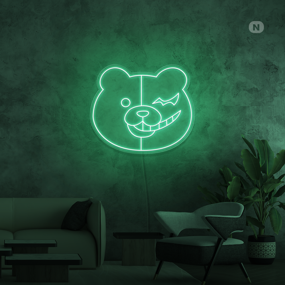 Insegna al neon Orso selvatico
