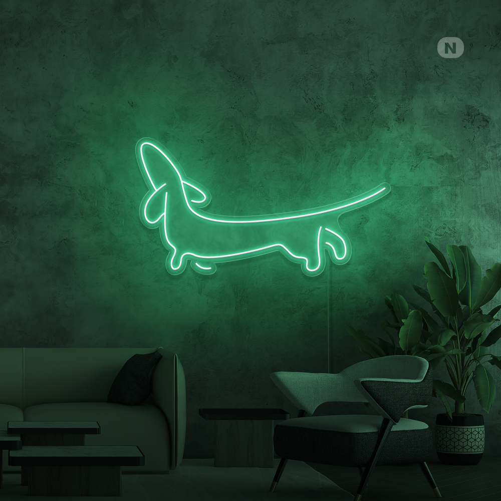 Insegna al neon Teckel