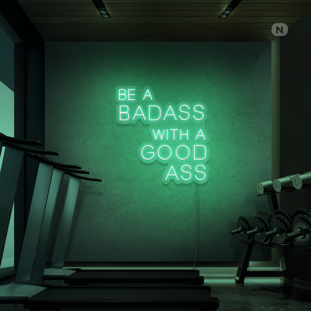 Insegna al neon Gym Quote