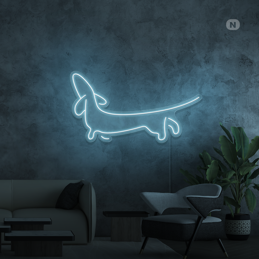 Insegna al neon Teckel