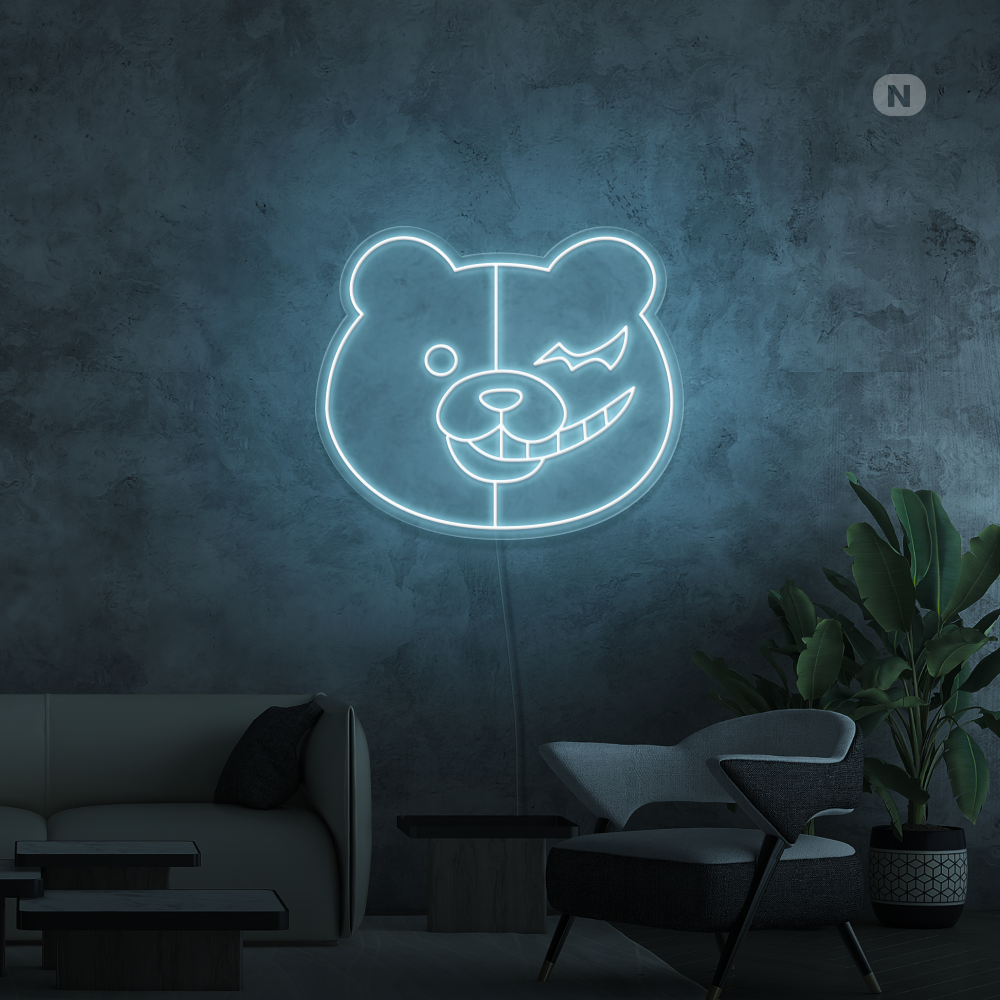 Insegna al neon Orso selvatico