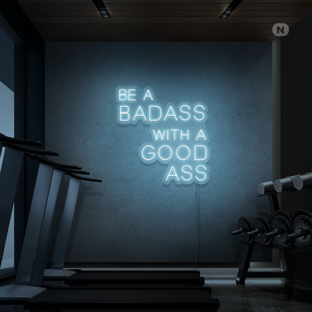 Insegna al neon Gym Quote