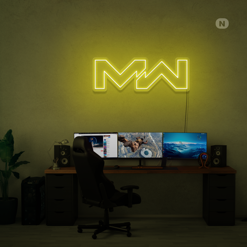 Insegna al neon MW