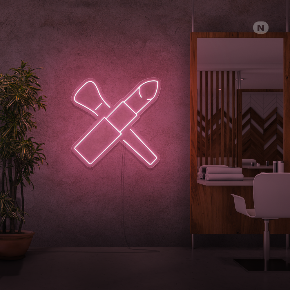 Toilet neon sign