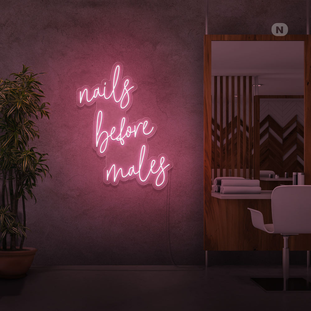 Toilet neon sign