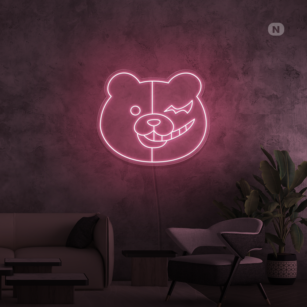 Insegna al neon Orso selvatico