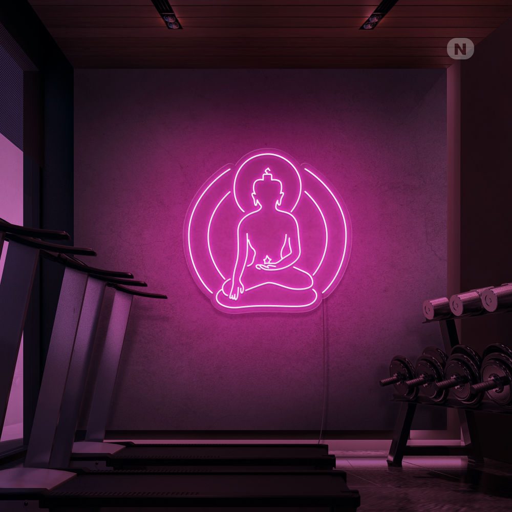 Insegna al neon Yoga