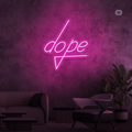 Insegna al neon Dope