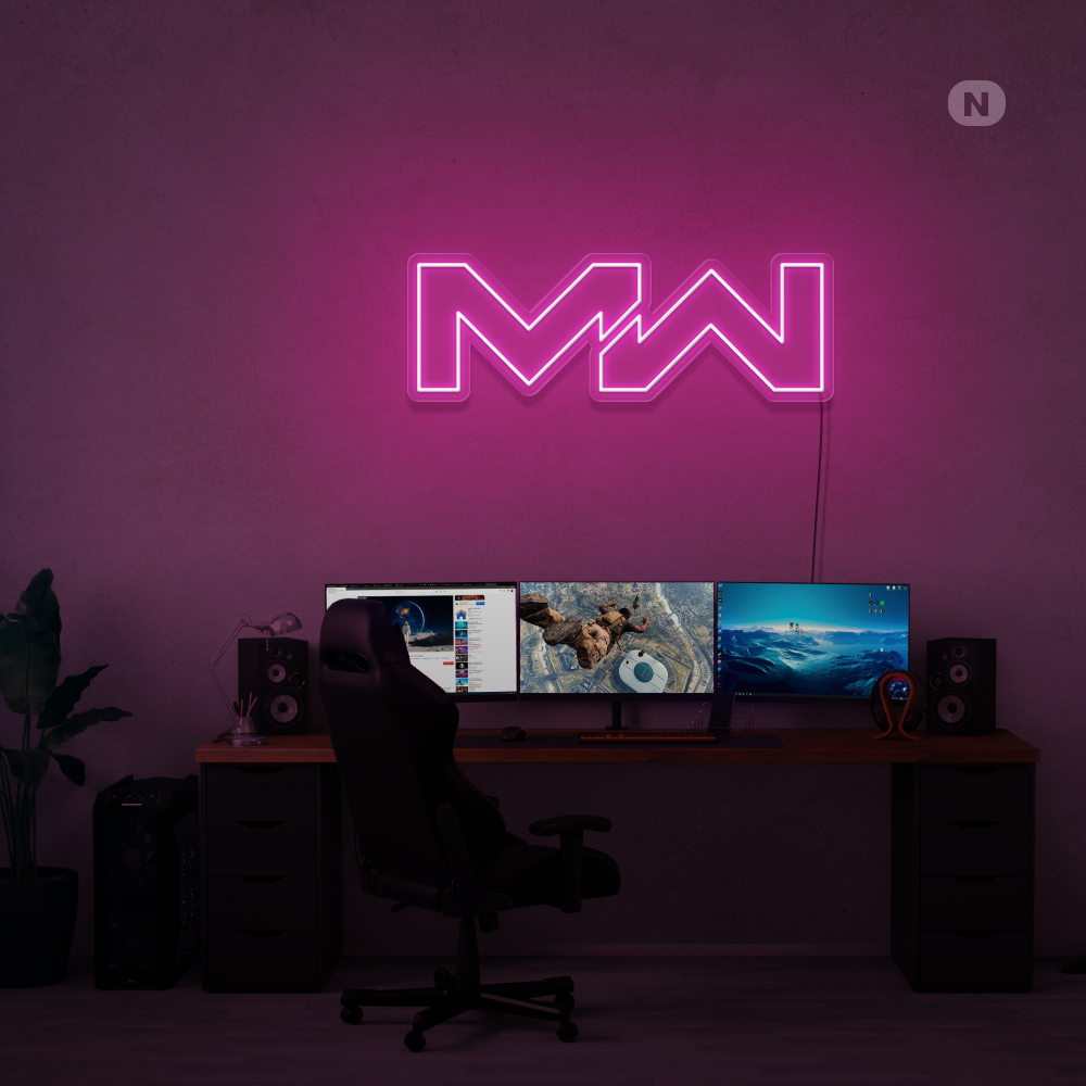 Insegna al neon MW
