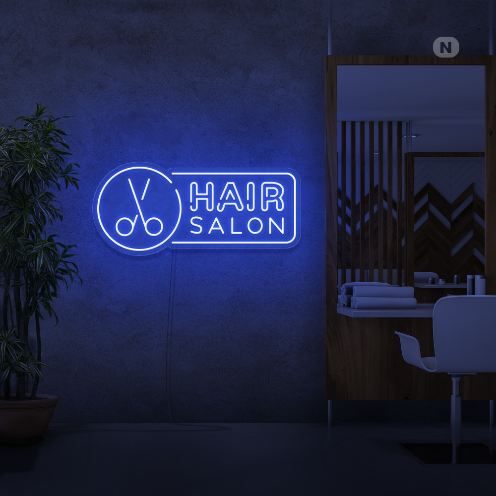 Insegna al neon Hair Salon