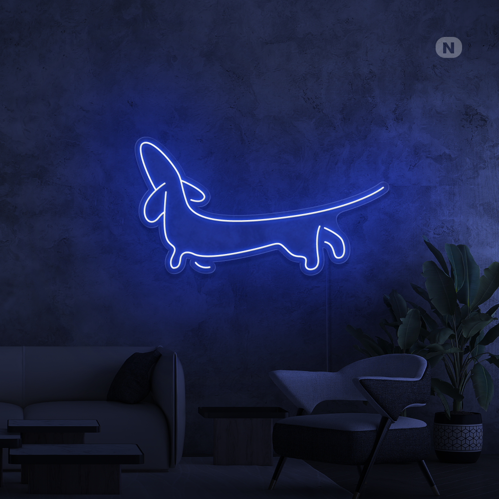 Insegna al neon Teckel