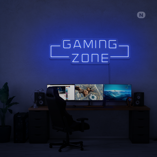 Insegna al neon Gaming Zone