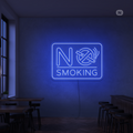 Insegna al neon No Smoking