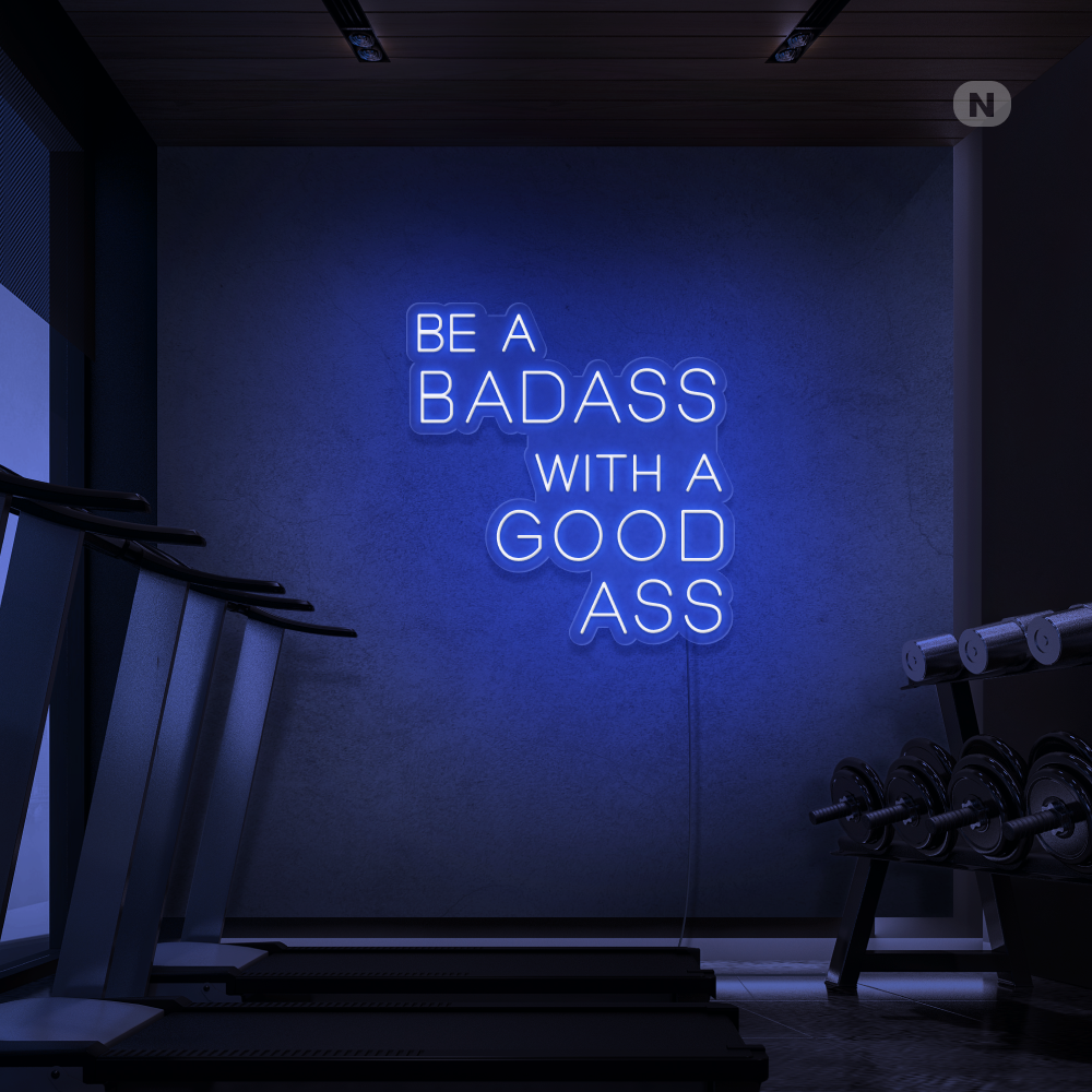 Insegna al neon Gym Quote