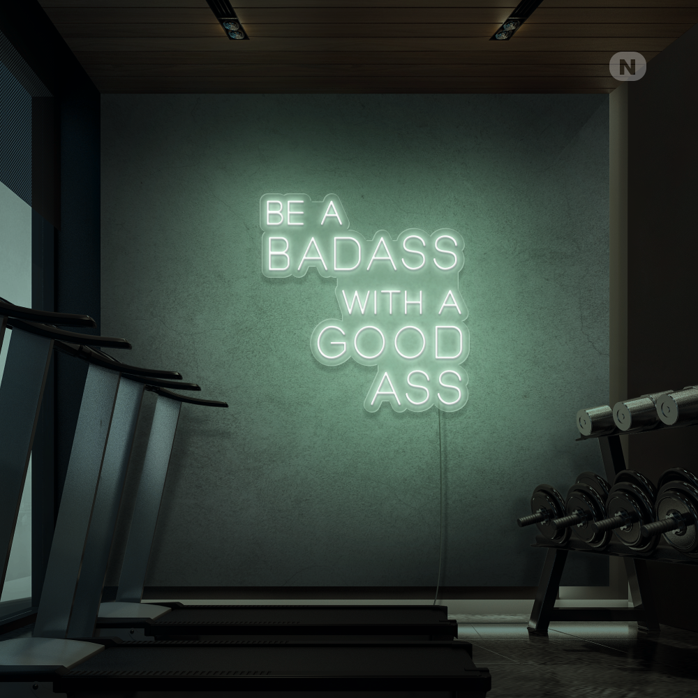 Insegna al neon Gym Quote
