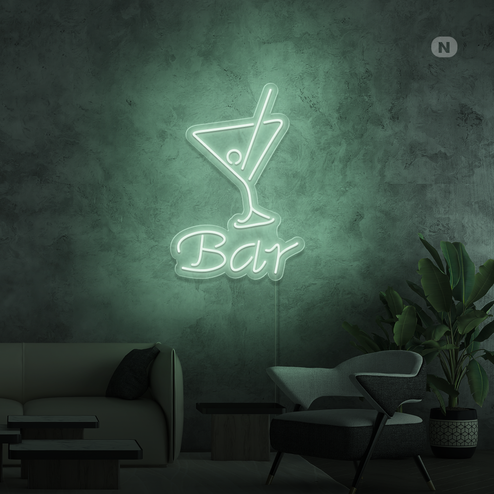 Tappetino per bar – Personalizzabile blu neon, cocktail party, accessori per bar casa Tappetino per bar – Personalizzabile blu neon, cocktail party, accessori per bar casa