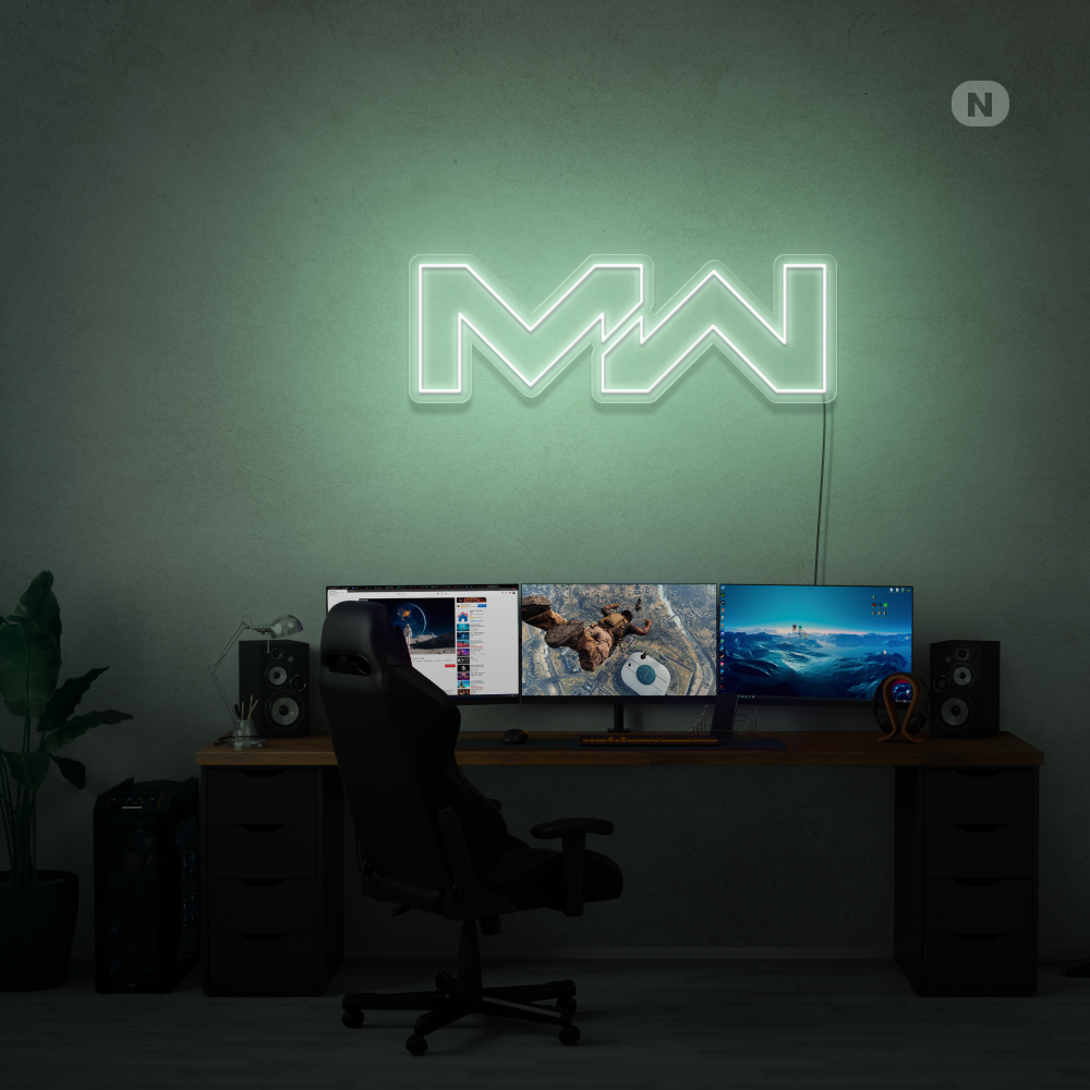 Insegna al neon MW