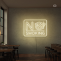 Insegna al neon No Smoking