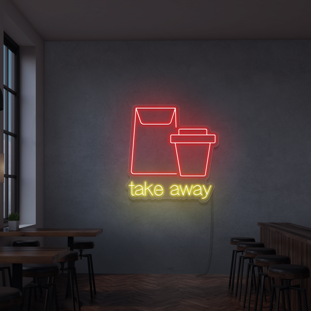 Toilet neon sign