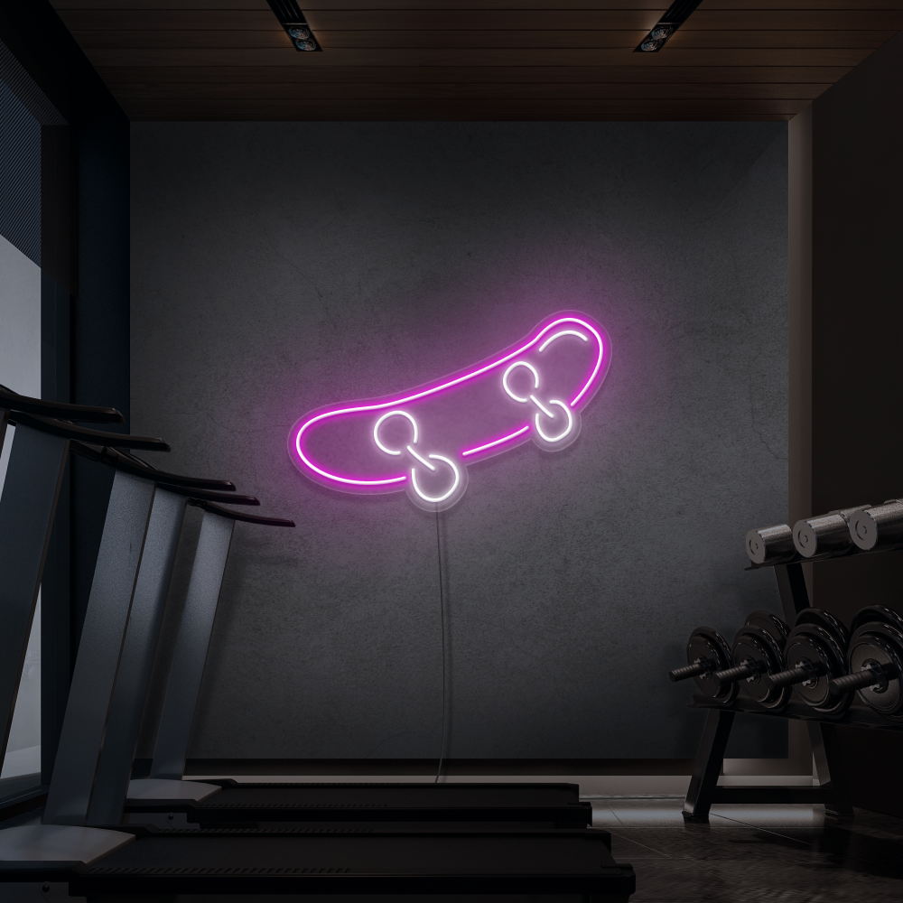 Toilet neon sign