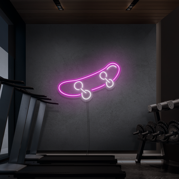 Insegna al neon Skateboard